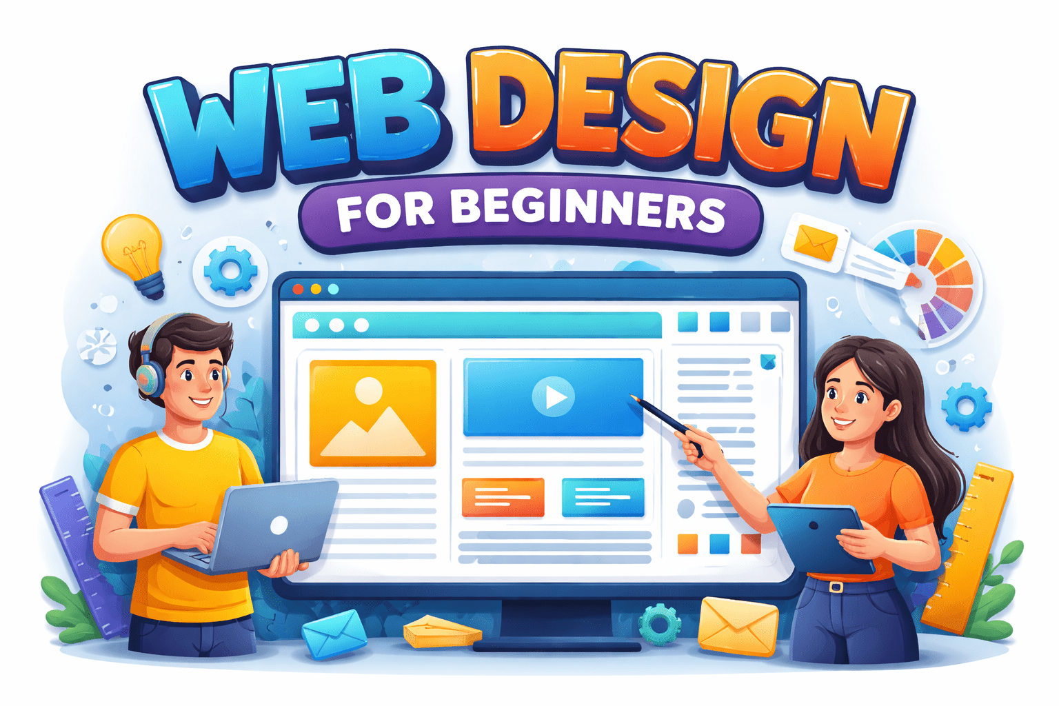 Web design course artwork